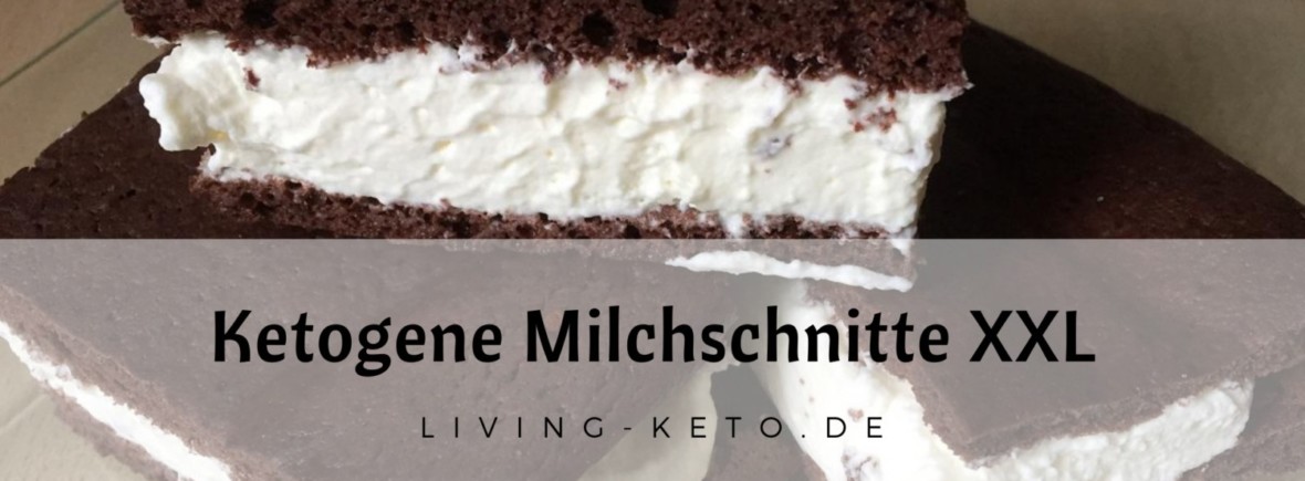 Keto Milchschnitte XXL ketogen