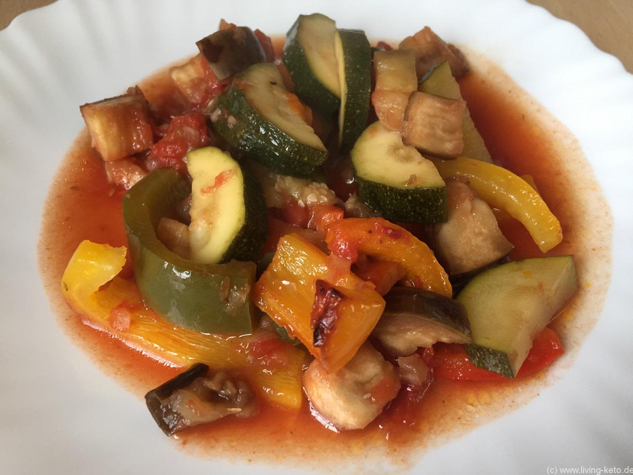 Ratatouille im Slow Cooker | Ketogen Leben