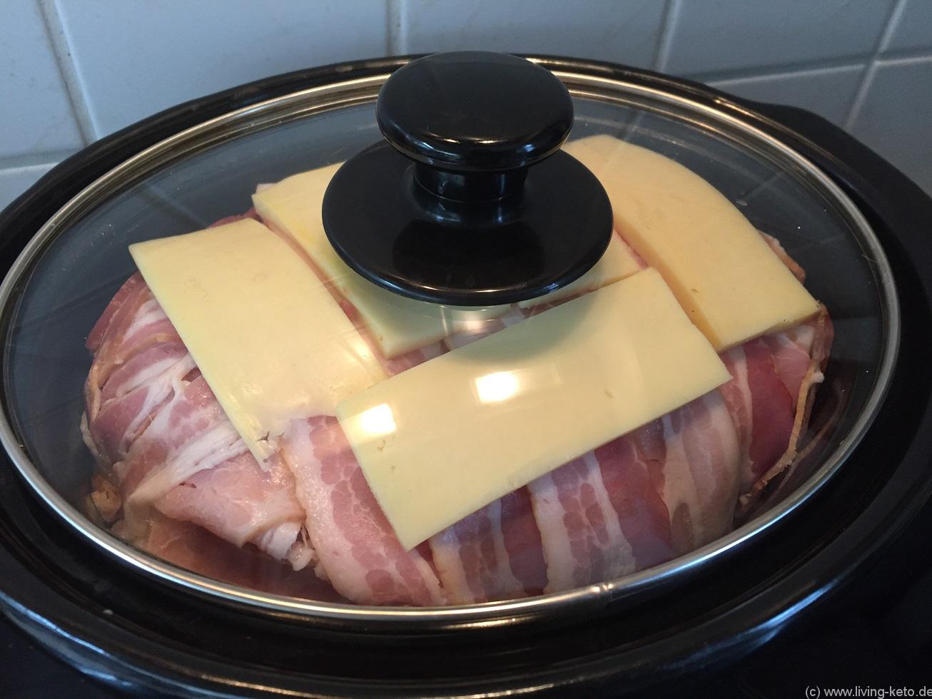 Bacon Bomb aus dem Slow Cooker Ketogen Leben