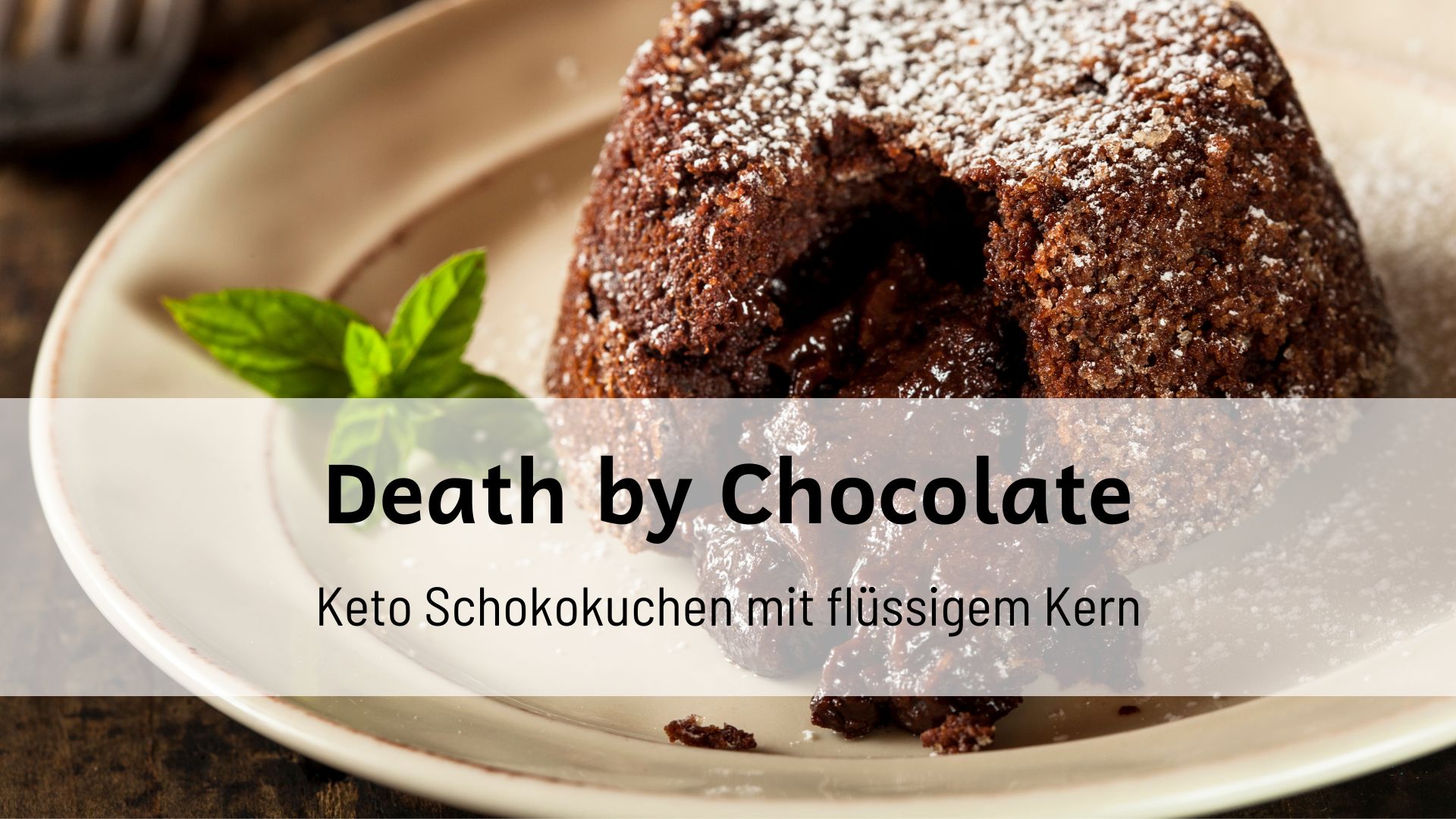 Du betrachtest gerade Death by Chocolate – Der ultimative Keto Schokokuchen mit flüssigem Kern