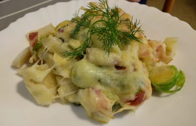 Mehr über den Artikel erfahren Rosenkohl-Fenchel-Auflauf