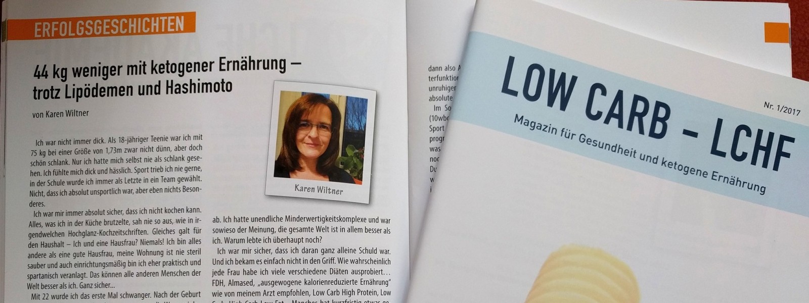 Du betrachtest gerade Leseprobe LCHF Magazin 01/2017: Meine Abnehmgeschichte