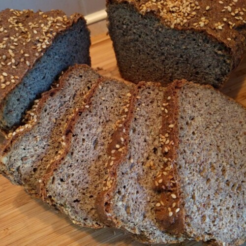 Leinsamenbrot Scheiben
