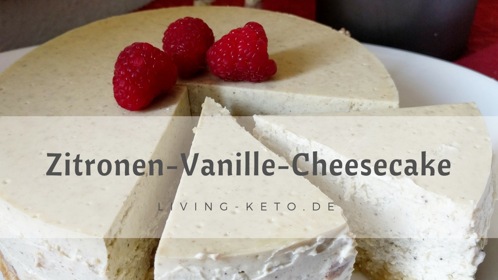 Du betrachtest gerade Zitronen-Vanille-Cheesecake – Das perfekte Low-Carb-Dessert