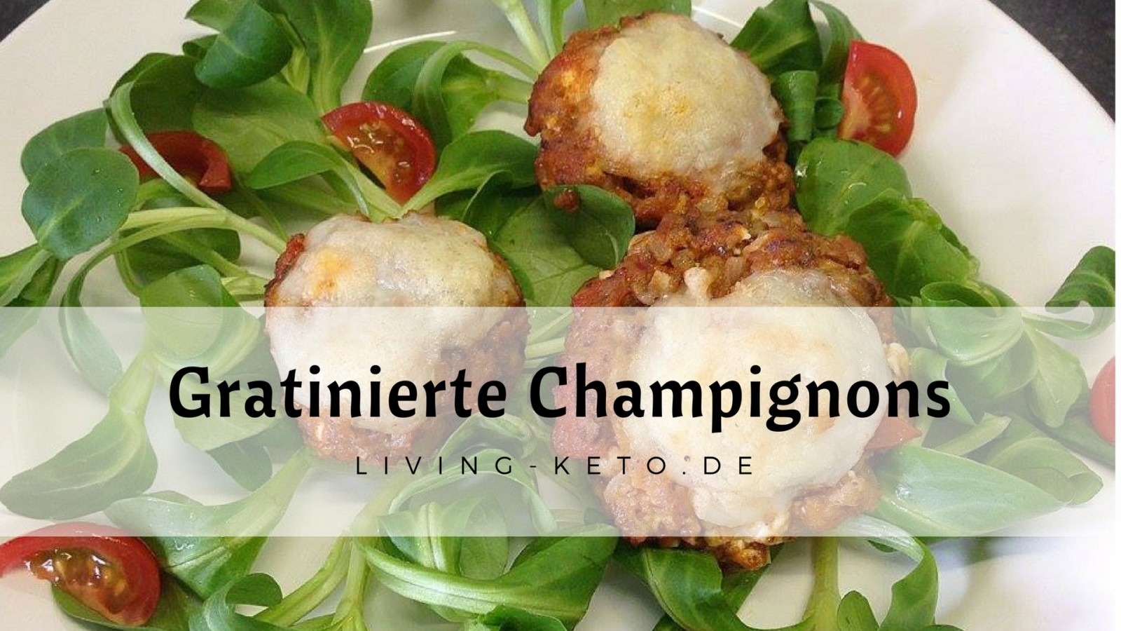 Du betrachtest gerade Gefüllte gratinierte Champignons mit Bolognese und Feta