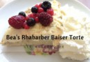Bea’s Rhabarber Baiser Torte