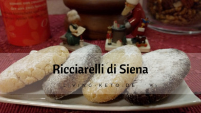 Mehr über den Artikel erfahren Ricciarelli di Siena: Ketogene italienische Mandelkekse – Zuckerfrei & Glutenfrei