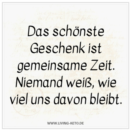 Das schönste Geschenk ist gemeinsame Zeit