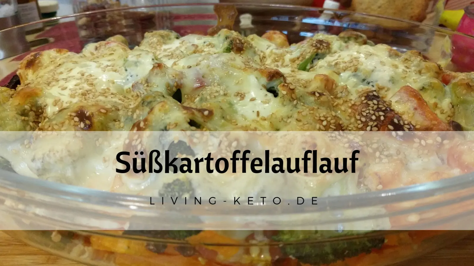 Susskartoffelauflauf Low Carb Ketogen Leben