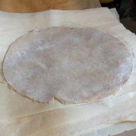 Fladenbrot stapeln