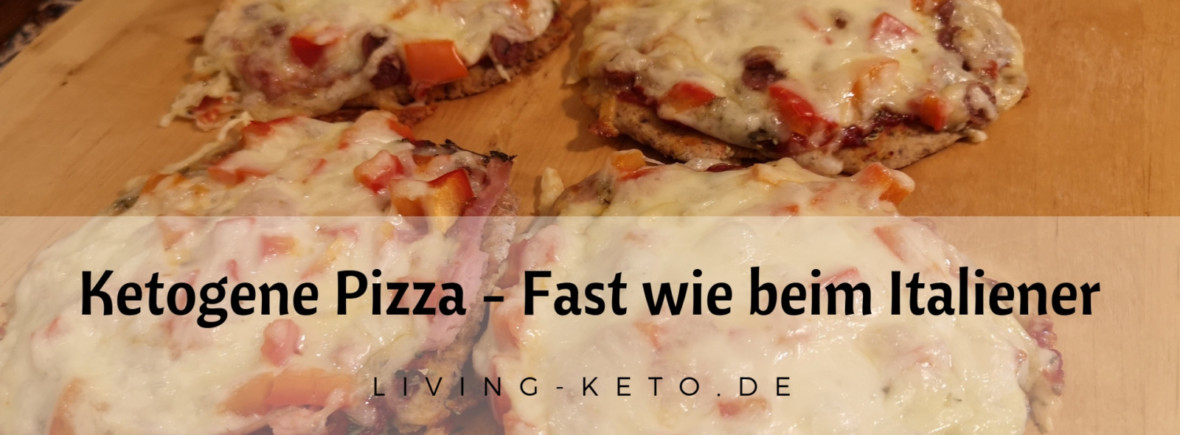ketogene Pizza