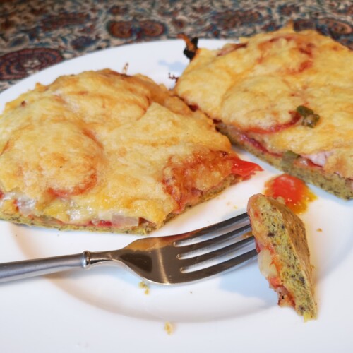 ketogene Pizza Rezept