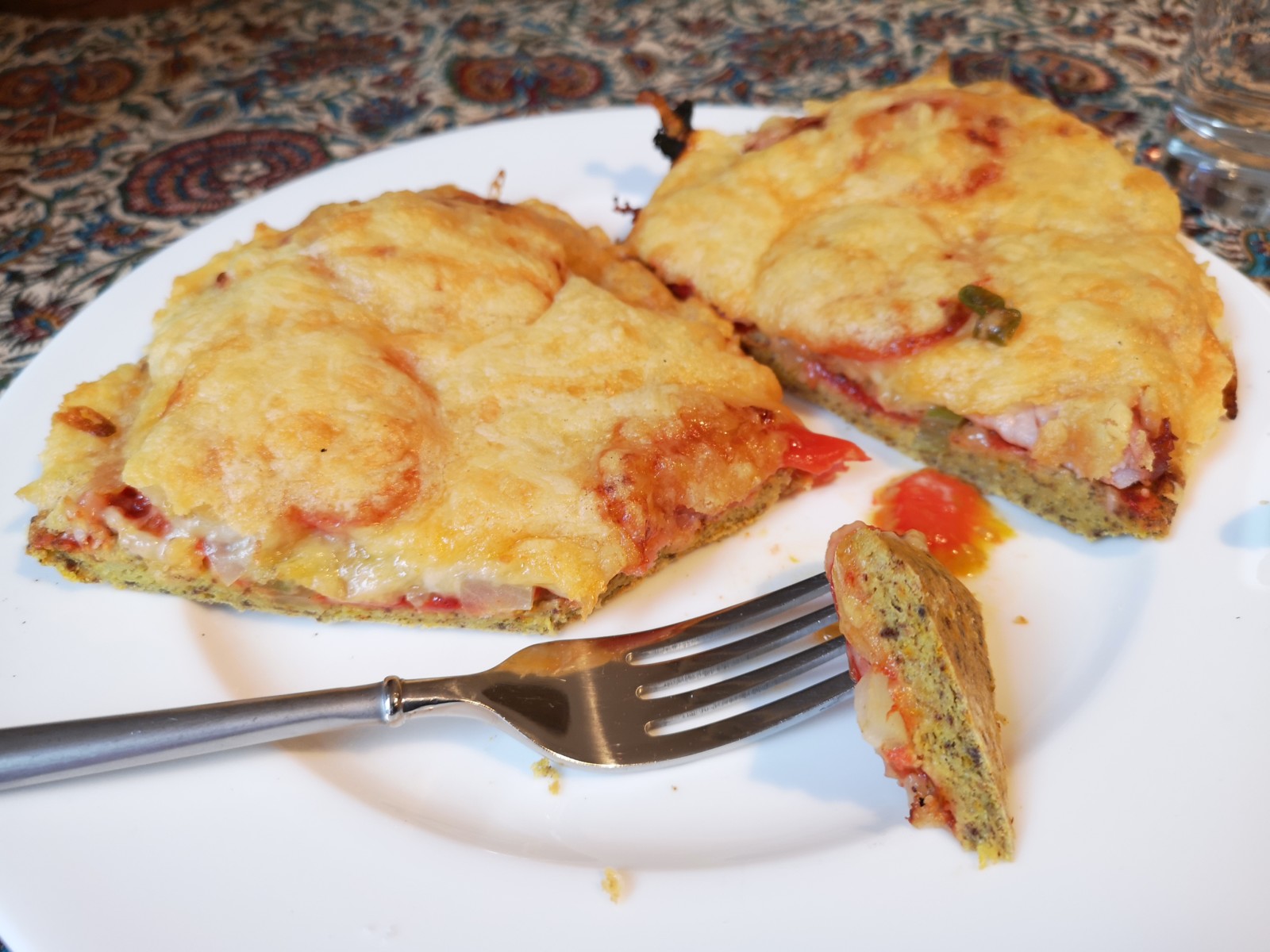 ketogene Pizza Rezept