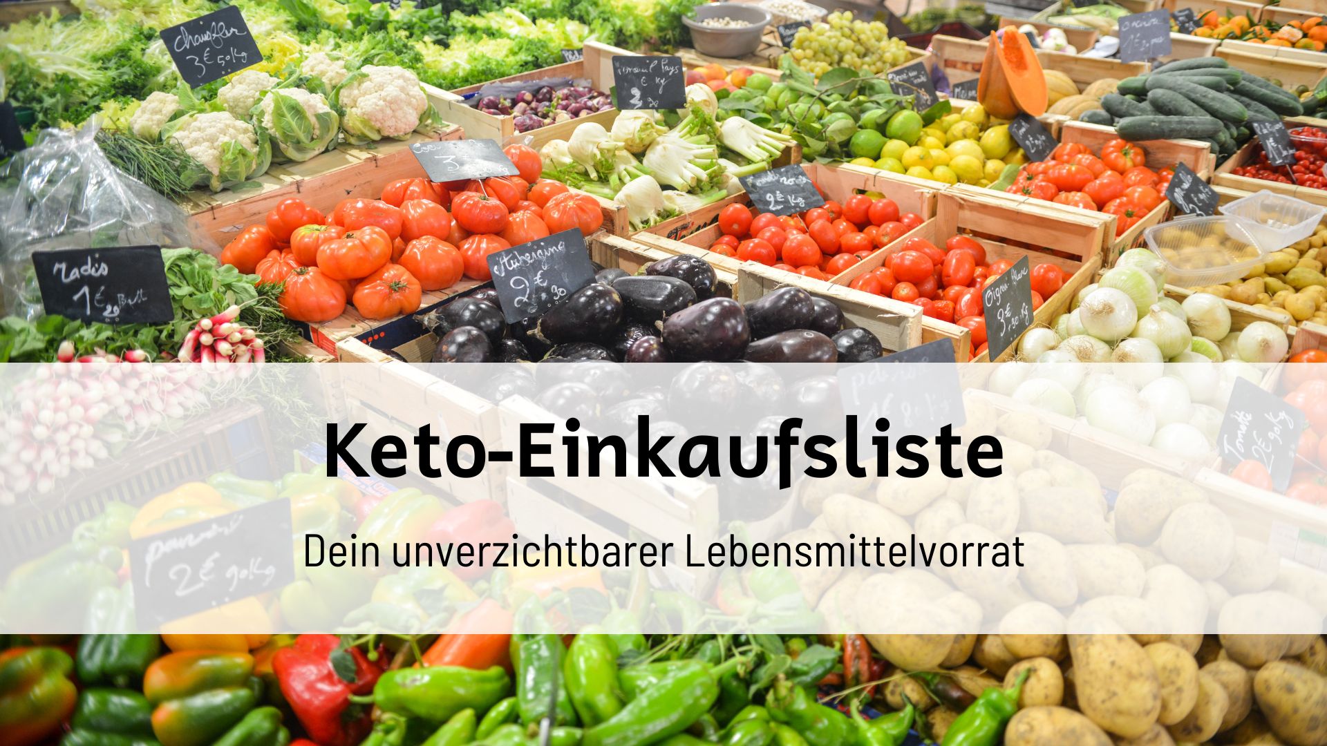 Du betrachtest gerade Keto-Einkaufsliste: Dein unverzichtbarer Lebensmittelvorrat