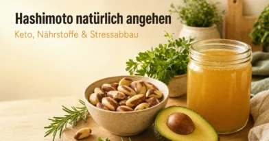 Hashimoto natürlich behandeln: Ketogene Ernährung, Nährstoffe & Stressreduktion für mehr Energie 4 Gesundheit & Wohlbefinden Mehr über den Artikel erfahren Hashimoto natürlich behandeln: Ketogene Ernährung, Nährstoffe & Stressreduktion für mehr Energie
