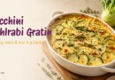 Zucchini Kohlrabi Gratin – cremig, keto & einfach